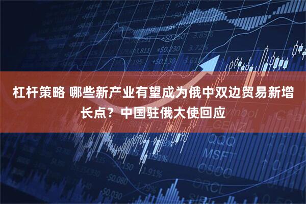 杠杆策略 哪些新产业有望成为俄中双边贸易新增长点？中国驻俄大使回应